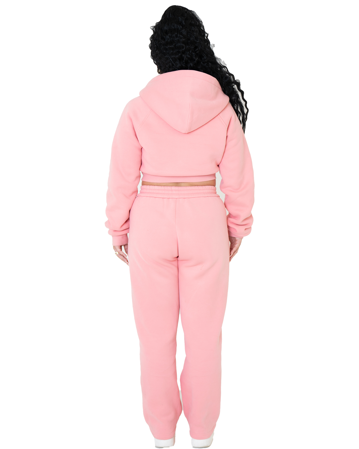Wmns Cropped Tracksuit Babyrosa